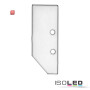 ISO114837 / Endkappe EC92 Aluminium weiß RAL 9003 für Profil HIDE ASYNC inkl. Schrauben / 9009377089138