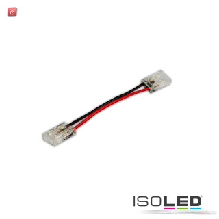 ISO114866 / Clip-Verbinder mit Kabel Universal (max. 5A) für alle 2-pol. IP20 Flexstripes mit Breite 8mm / 9009377090516