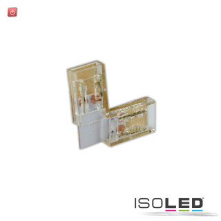 ISO114867 / Clip-Eck-Verbinder Universal (max. 5A) für alle 2-pol. IP20 Flexstripes mit Breite 8mm / 9009377090530