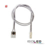 ISO114877 / MiniAMP male-Stecker zu Clip Kabelanschluss (max. 3A) für 2-pol. IP20 Stripes mit Breite 10mm / 9009377091100