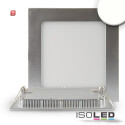 ISO114904 / LED Downlight, 9W, eckig, ultra flach,...