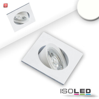 ISO114929 / LED Einbauleuchte Slim68 weiß, eckig, 9W, neutralweiß, dimmbar / 9009377093562