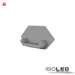 ISO114965 / Endkappe E216 für LED Trockenbauprofil Außeneck, 1STK / 9009377094408