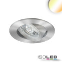 ISO114968 / LED Einbauleuchte Sunset Slim68 Alu, rund, 9W, 1800-2800K, Dimm-to-warm / 9009377094590