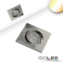 ISO114969 / LED Einbauleuchte Sunset Slim68 Alu, eckig, 9W, 1800-2800K, Dimm-to-warm / 9009377094613