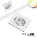 ISO114971 / LED Einbauleuchte Sunset Slim68 weiss, eckig, 9W, 1800-2800K, Dimm-to-warm / 9009377094651