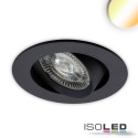 ISO114972 / LED Einbauleuchte Sunset Slim68 schwarz,...