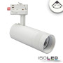 ISO114994 / 3-PH Schienen-Strahler fokussierbar, 24W, 20°-55°, weiss matt, neutralweiss 4000K / 9009377095146