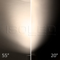 ISO114995 / 3-PH Schienen-Strahler fokussierbar, 24W, 20°-55°, weiss matt, warmweiss 3000K / 9009377095160