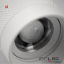 ISO114995 / 3-PH Schienen-Strahler fokussierbar, 24W, 20°-55°, weiss matt, warmweiss 3000K / 9009377095160