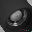ISO114997 / 3-PH Schienen-Strahler fokussierbar, 24W, 20°-55°, schwarz matt, warmweiss 3000K / 9009377095207