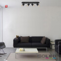 ISO115000 / Deckenstrahler nickel matt, 4xGU10 Fassung,...