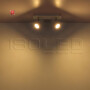 ISO115000 / Deckenstrahler nickel matt, 4xGU10 Fassung, exkl. Leuchtmittel / 9009377098604