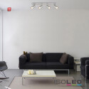 ISO115001 / Deckenstrahler schwarz matt, 4xGU10 Fassung,...