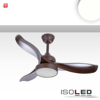 ISO115027 / Deckenventilator 3-flüglig, 3 Stufen, Links-Rechtslauf, inkl. Fernbedienung / 9009377098871