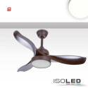 ISO115027 / Deckenventilator 3-flüglig, 3 Stufen, Links-Rechtslauf, inkl. Fernbedienung / 9009377098871