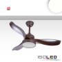 ISO115027 / Deckenventilator 3-flüglig, 3 Stufen, Links-Rechtslauf, inkl. Fernbedienung / 9009377098871