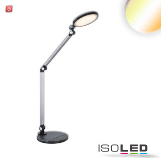 ISO115037 / Tischleuchte Metall 10W schwarz, Colorswitch 3000-4000-6500, Touchdimmer / 9009377098987