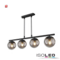 ISO115041 / Hängeleuchte Metall schwarz, rund,...