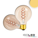 ISO115077 / E27 Vintage Line LED Roundbulb 95 amber, 4W 2200K / 9009377095535