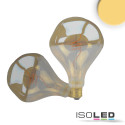 ISO115078 / E27 Vintage Line LED Roundbulb A125 unregular, amber 4W 2200K / 9009377095559
