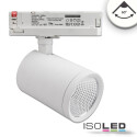 ISO115132 / 3-PH Schienen-Strahler, 35W, 60°, weiss...