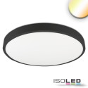 ISO115202 / LED Deckenleuchte PRO schwarz, 36W, rund, 500mm, ColorSwitch 2700K|3000K|4000K, dimmbar / 9009377097560