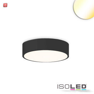 ISO115203 / LED Deckenleuchte, DN400, schwarz, 25W, ColorSwitch 3000|3500|4000K, dimmbar / 9009377097584