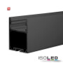 ISO115263 / LED Aufbauprofil LAMP30 Aluminium schwarz RAL 9005, 200cm / 9009377099205