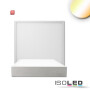 ISO115489 / LED Deckenleuchte PRO weiß, 8W, eckig, 120mm, ColorSwitch 2700K|3000K|4000K, dimmbar / 9009377142789