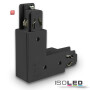 ISO1276552 / 3-Phasen Classic L-Verbinder N-Leiter außen, Schutzleiter innen, schwarz / 9009377040177