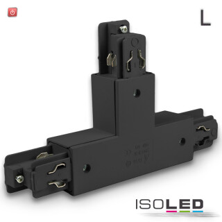 ISO1276561 / 3-Phasen Classic T-Verbinder N-Leiter rechts, Schutzleiter links, schwarz / 9009377040238