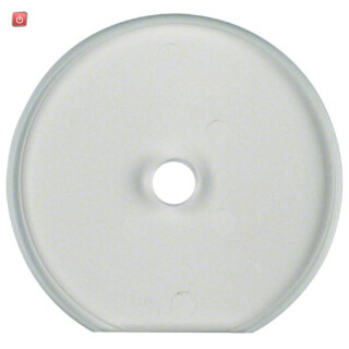 BER1094 / Glasabdeckendplatte für Drehschalter/-taster Glasserie klar, 1094 / EAN 4011334006145
