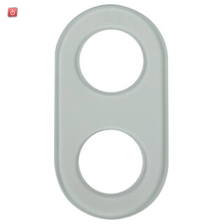 BER1102 / Glasrahmen 2fach Serie Glas klar / EAN 4011334006480