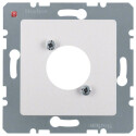 BER14121404 / Zentralplatte f XLR-Rundst.v D-S ZeP alu /...