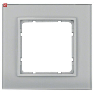 BER10116414 / Rahmen 1fach B.7 Glas alu / EAN 4011334303947