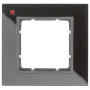BER10116616 / Rahmen 1fach B.7 Glas schwarz / EAN 4011334303930