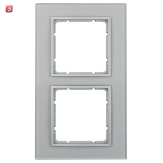 BER10126414 / Rahmen 2fach B.7 Glas alu / EAN 4011334303961
