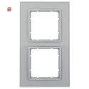 BER10126414 / Rahmen 2fach B.7 Glas alu / EAN 4011334303961