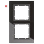 BER10126616 / Rahmen 2fach B.7 Glas schwarz / EAN 4011334303954