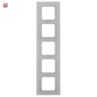 BER10156414 / Rahmen 5fach B.7 Glas alu / EAN 4011334303992
