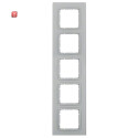 BER10156414 / Rahmen 5fach B.7 Glas alu / EAN 4011334303992