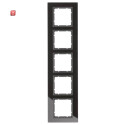 BER10156616 / Rahmen 5fach B.7 Glas schwarz / EAN...