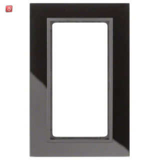 BER13096616 / Glasrahmen 1f m groß Ausschnitt B.7 sw / EAN 4011334304036