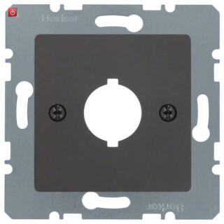 BER14311606 / Zentralplatte f BG D: 18,8 mm anthr matt / EAN 4011334298878