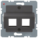 BER14641606 / Zentralplatte f Krone Mod Jacks ZPS anth /...