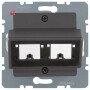 BER14721606 / Zentralplatte f 1o2 Einz.mod Re+DeMa ant / EAN 4011334301295