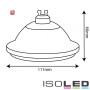 ISO112282 / ES111 GU10 COB Spot, 13W, 75°,  warmweiss / 9009377027826