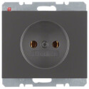 BER6167157006 / Steckdose ohne SK K.1 anthrazit matt /...