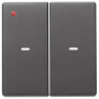 BER80960326 / Abdeckung 2f. Tastsen.-Modul Q.x anth / EAN 3250617152877